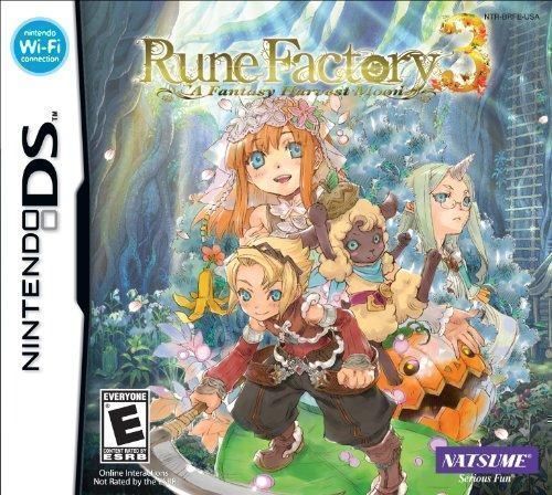 Rune Factory 3 - A Fantasy Harvest Moon (USA) Game Cover
